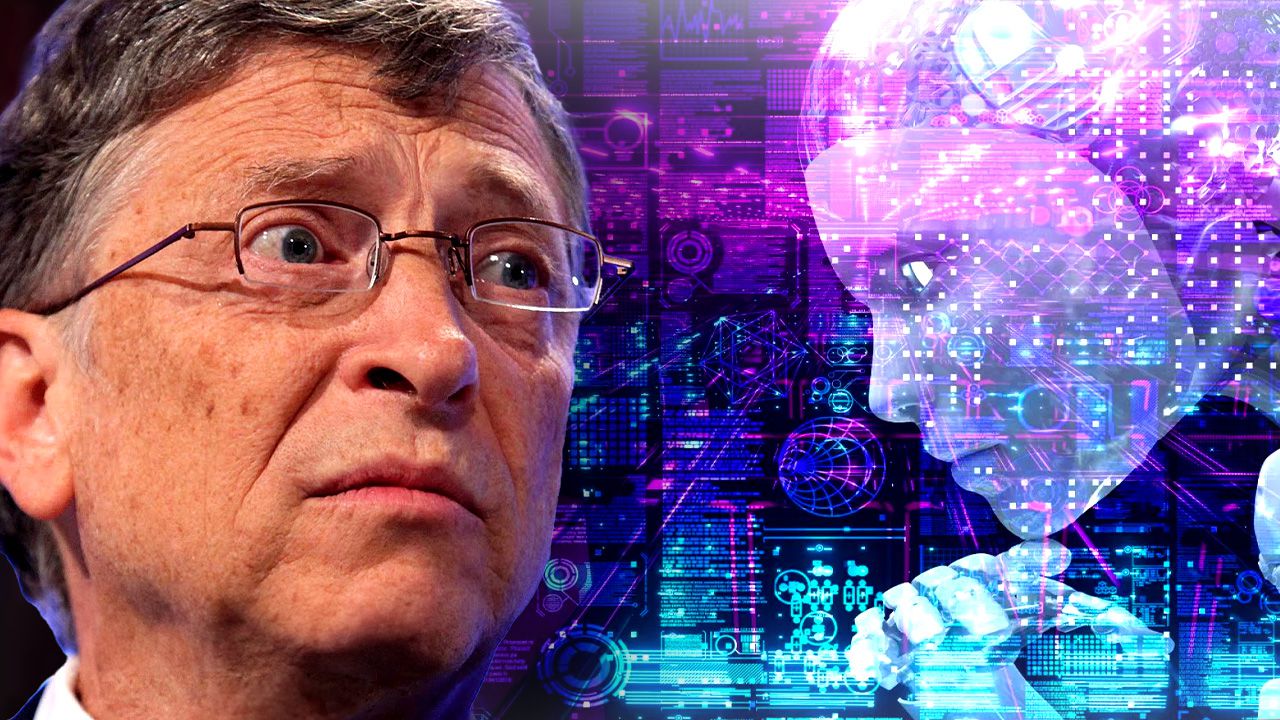 Bill Gates stwierdził, że rozwój sztucznej inteligencji nie zatrzyma się, dopóki nie przewyższy ona ludzkiej inteligencji.