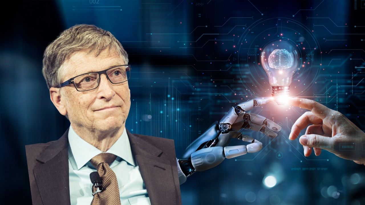 Bill Gates stwierdził, że rozwój sztucznej inteligencji nie zatrzyma się, dopóki nie przewyższy ona ludzkiej inteligencji.