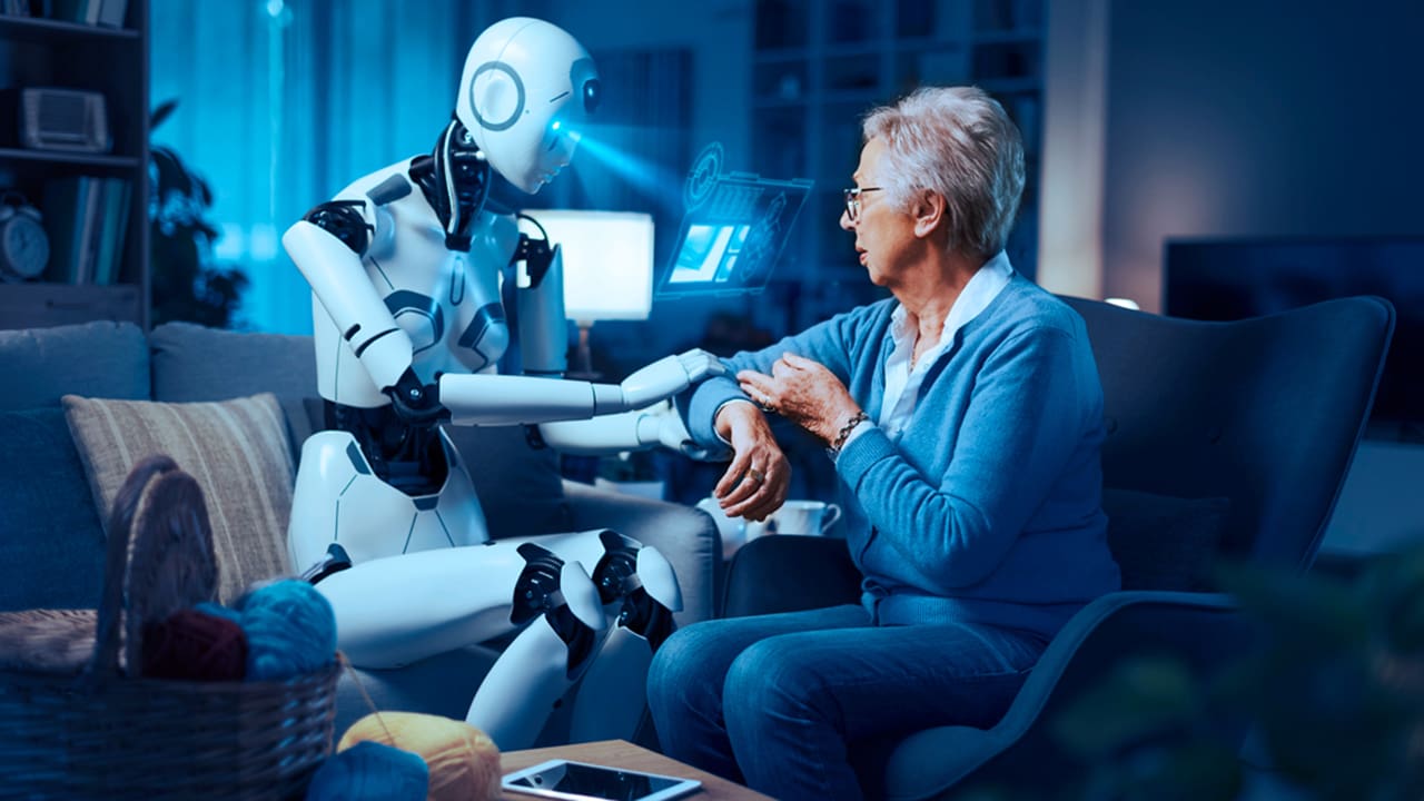 Sztuczna inteligencja rozwija się, ale wyprzedza osoby starsze.